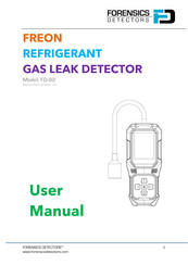 FORENSICS DETECTORS FD-92 User Manual