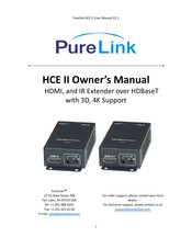 PureLink HCE II Owner's Manual