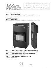 Warmtech WTCC4200TD Original Instructions Manual