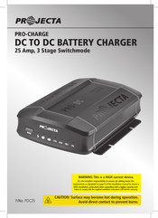 Projecta PRO-CHARGE PDC25 Instruction Manual