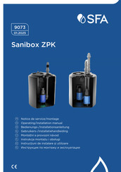 SFA Sanibox 1 ZPK 30 Operating & Installation Manual
