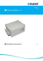 Flexit P1000 Installation Instructions Manual