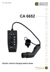 Chauvin Arnoux CA 6652 User Manual