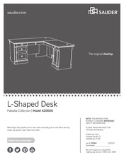 Sauder Palladia 420606 Instruction Booklet