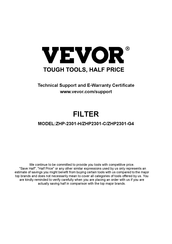 VEVOR ZHP2301-C Original Instruction