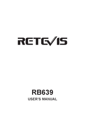 Retevis RB639 User Manual