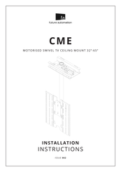 Future Automation CME Installation Instructions Manual