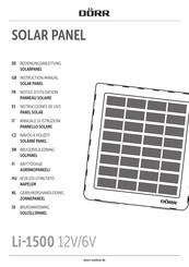 DÖRR 204446 Instruction Manual