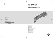 Bosch AdvancedMulti 18 Original Instructions Manual