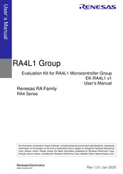Renesas EK-RA4L1 v1 User Manual
