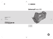 Bosch UniversalPump 18V Original Instructions Manual