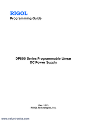 Rigol DP832A Programming Manual