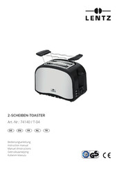LENTZ 74140 Instruction Manual