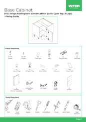 Wren Kitchens Base Cabinet Fittings Manual
