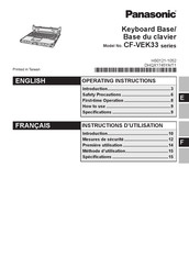 Panasonic CF-VEK33 Series Operating Instructions Manual