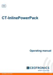 CeoTronics CT-InlinePowerPack Operating Manual