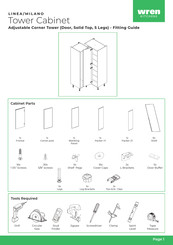 Wren Kitchens LINEA Tower Cabinet Fittings Manual