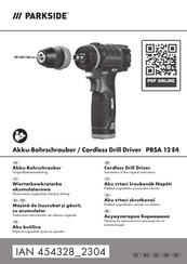 Parkside 454328 2304 Translation Of The Original Instructions