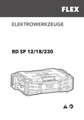 Flex RD SP 12/18/230 Original Operating Instructions