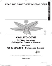 Kathy Ireland CALLITO COVE CF135DBZ01 Owner's Manual