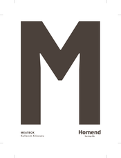 Homend MEATBOX 3101H User Manual