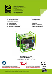 Zipper Mowers 9120039232843 User Manual