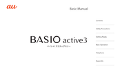 Kyocera BASIO active3 Basic Manual