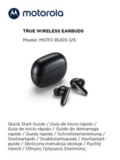Motorola MOTO BUDS 125 Quick Start Manual