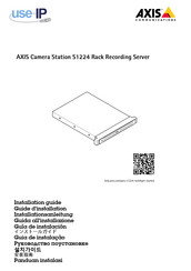 Axis S1224 Installation Manual