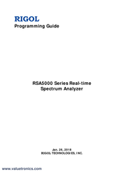 Rigol RSA5065 Programming Manual