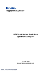 Rigol RSA3000 Series Programming Manual