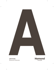 Homend ARTFOOD 4925H User Manual