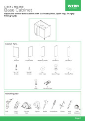 Wren Kitchens LINEA Base Cabinet Fittings Manual