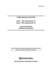 Shimadzu TMP-V3304LM Instruction Manual