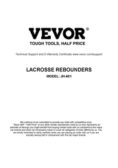 VEVOR JH-401 Original Instruction