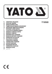 YATO YT-85600 Original Instructions Manual