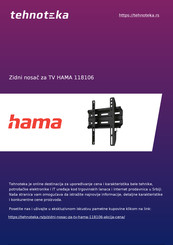 Hama 118106 Operating Instructions Manual