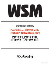 Kubota RCK60P-1200Z Workshop Manual