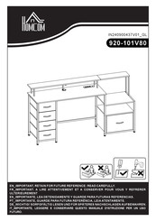 HOMCOM 920-101V80 Manual