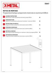 X-METAL 55647 Assembly Instructions Manual