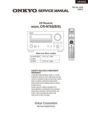 Onkyo CR-N755 Service Manual