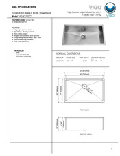 VIGO VG3219C Specifications