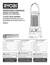 Ryobi P29014 Operator's Manual