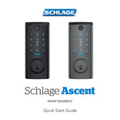Allegion Schlage Ascent Quick Start Manual