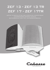 CABASSE ZEF 17 Owner's Manual