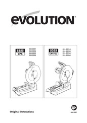 Evolution 084-0006 Original Instructions Manual
