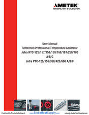 Ametek JOFRA RTC-168 B User Manual