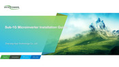 Hyxipower Sub-1G Installation Manual