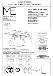 ME MARCKERIC 8435178393937 Assembly Instructions Manual