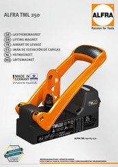 ALFRA TML 250 Operation Manual